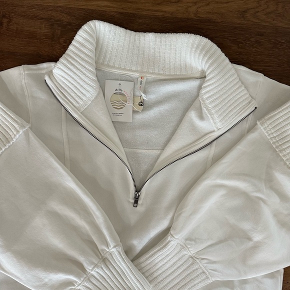NWT Anthropologie Daily Practice Women’s Half-Zip Pullover Sweatshirt XL - Picture 10 of 16